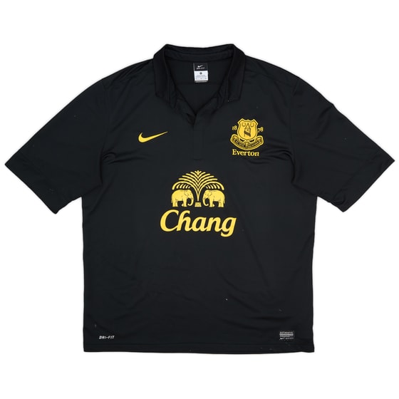 2012-13 Everton Away Shirt - 8/10 - (XL)