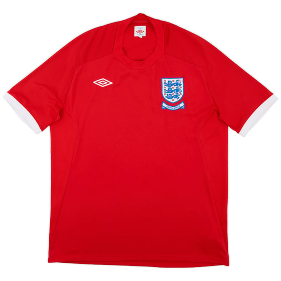 2010-11 England Away Shirt - 8/10 - (XXL)