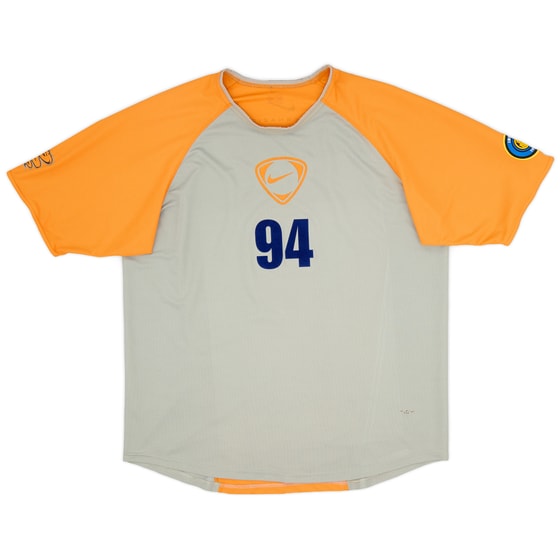2001-02 Inter Milan Player Issue Nike Training Shirt #94 - 7/10 - (XL)