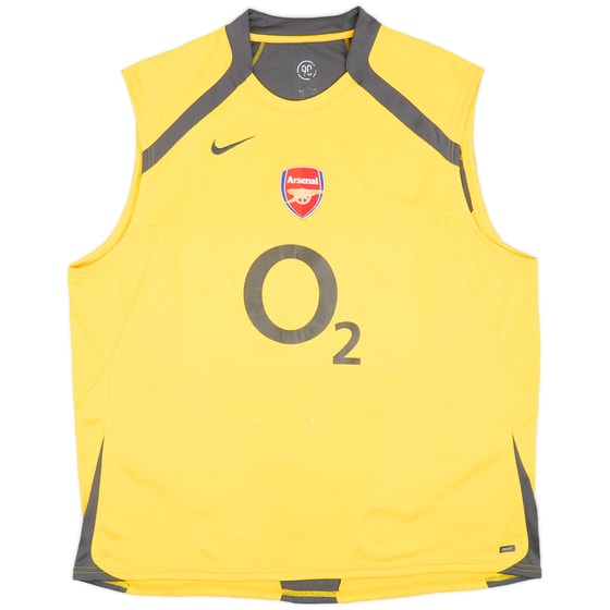 2005-06 Arsenal Nike Training Vest - 6/10 - (3XL)
