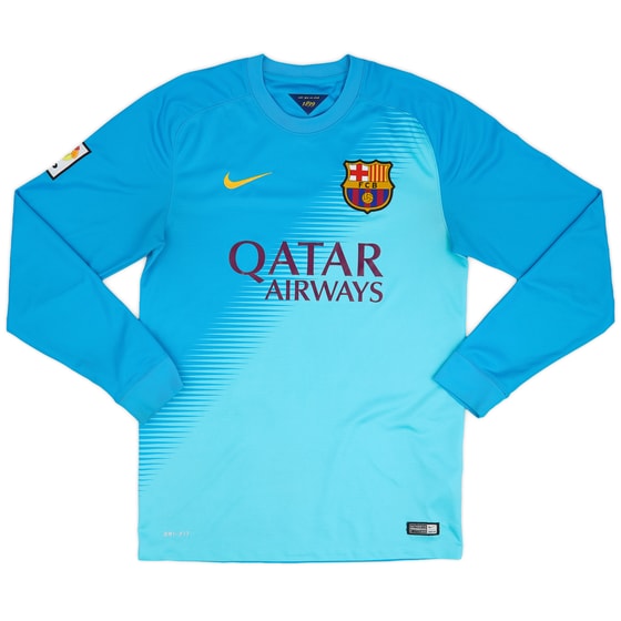 2014-15 Barcelona GK Shirt - 8/10 - (S)