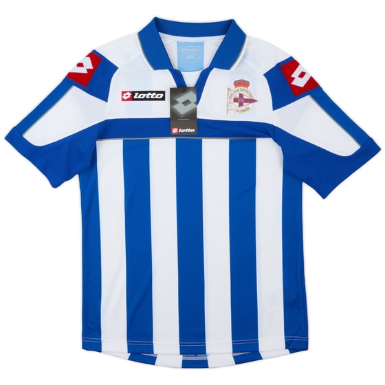 2012-13 Deportivo Home Shirt (7-8 Years)