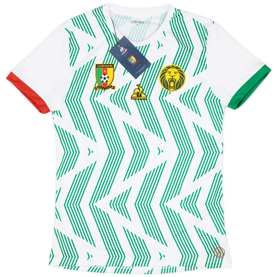 2022 Cameroon Le Coq Sportif Pre-Match Shirt (M)