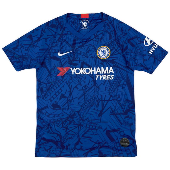 2019-20 Chelsea Home Shirt - 7/10 - (L.Boys)