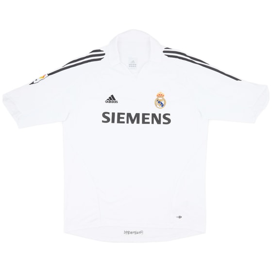2005-06 Real Madrid Home Shirt - 8/10 - (XL)