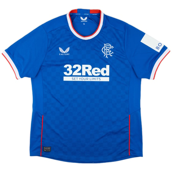 2022-23 Rangers Home Shirt - 7/10 - (XL)