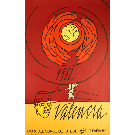 1982 Spain World Cup Original Poster (Valencia)