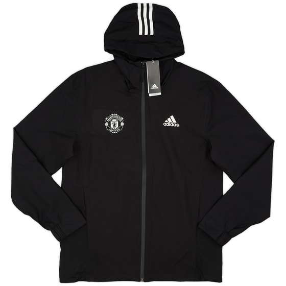 2021-22 Manchester United adidas Hooded Rain Jacket