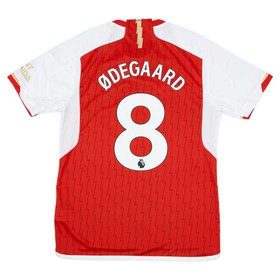 2023-24 Arsenal Home Shirt Ødegaard #8