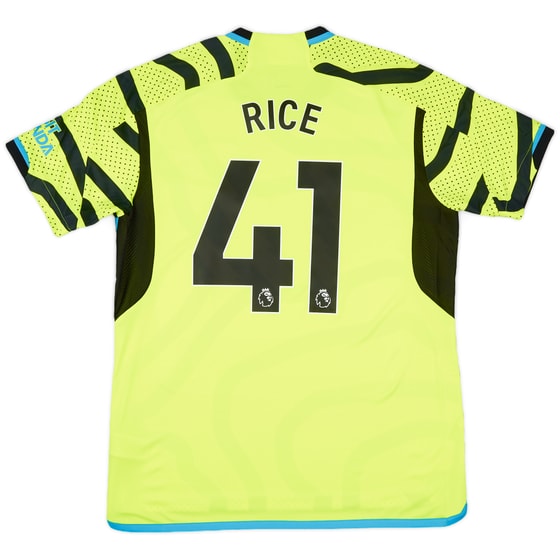 2023-24 Arsenal Away Shirt Rice #41