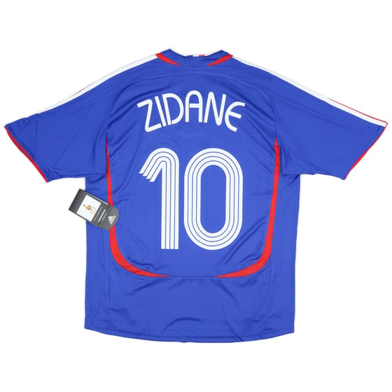 2006-07 France Home Shirt Zidane #10 (XL.Boys)