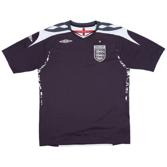 2007-09 England GK S/S Shirt - 7/10 - (L)