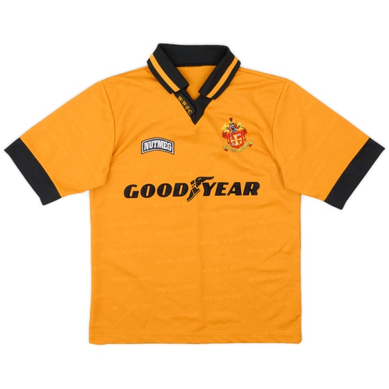1995-96 Wolves Home Shirt - 8/10 - (L.Boys)