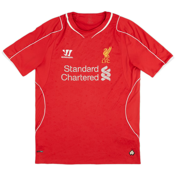 2014-15 Liverpool Home Shirt - 4/10 - (L)