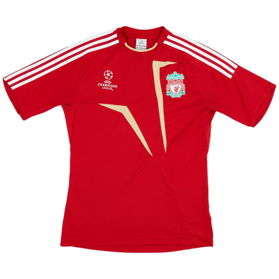 2009-10 Liverpool adidas Champions League Training Shirt - 9/10 - (M)