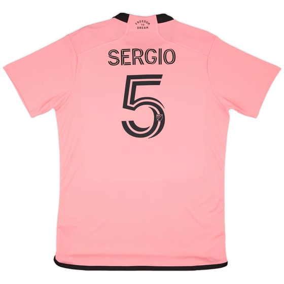 2024-25 Inter Miami Home Shirt Sergio #5