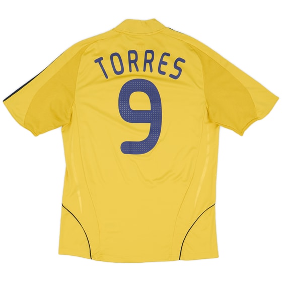 2008-10 Spain Away Shirt Torres #9 - 8/10 - (M)