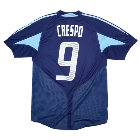 2004-05 Argentina Away Shirt Crespo #9 - 8/10 - (M)