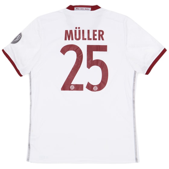 2016-17 Bayern Munich Third Shirt Muller #25 - 5/10 - (L)