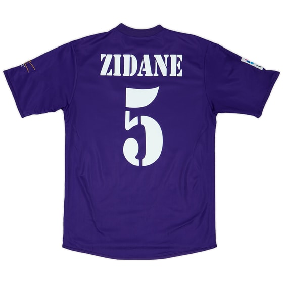 2002-03 Real Madrid Centenary Third Shirt Zidane #5 - 9/10 - (S)