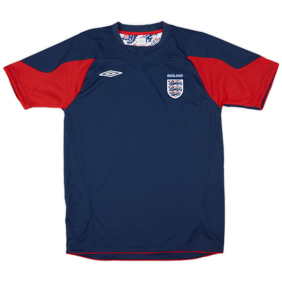 2005-07 England Umbro Training Shirt - 9/10 - (M)