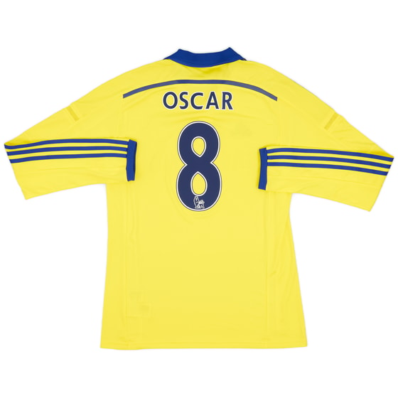 2014-15 Chelsea Away L/S Shirt Oscar #8 (M)