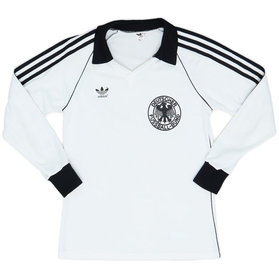 1982 West Germany World Cup Home L/S Shirt - 9/10 - (S)