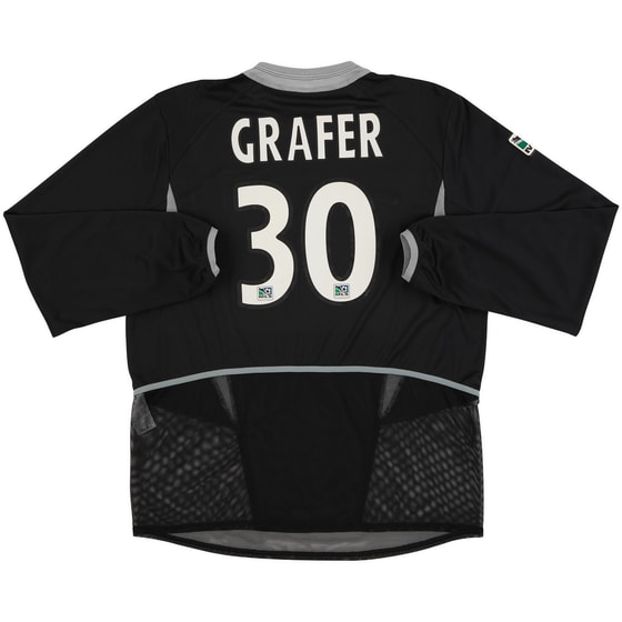 2003 NY/NJ Metrostars Match Issue GK Shirt Grafer #30