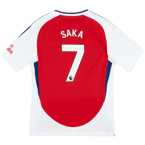 2024-25 Arsenal Home Shirt Saka #7 (KIDS)