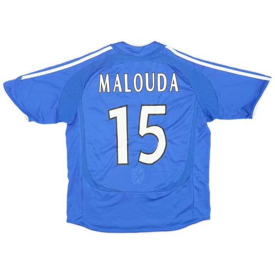2006-08 Chelsea Home Shirt Malouda #15 - 6/10 - (M.Boys)