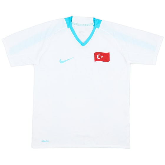 2008-09 Turkey Away Shirt - 7/10 - (XL.Boys)