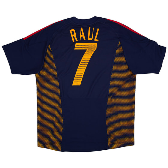 2002-04 Spain Third Shirt Raul #7 - 9/10 - (L)