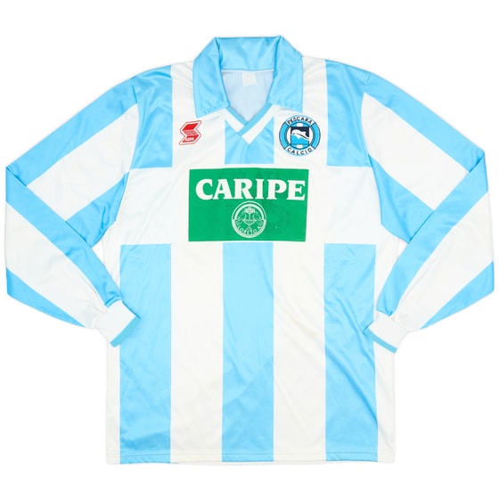 1989-90 Pescara Home L/S Shirt - 8/10 - (XL)