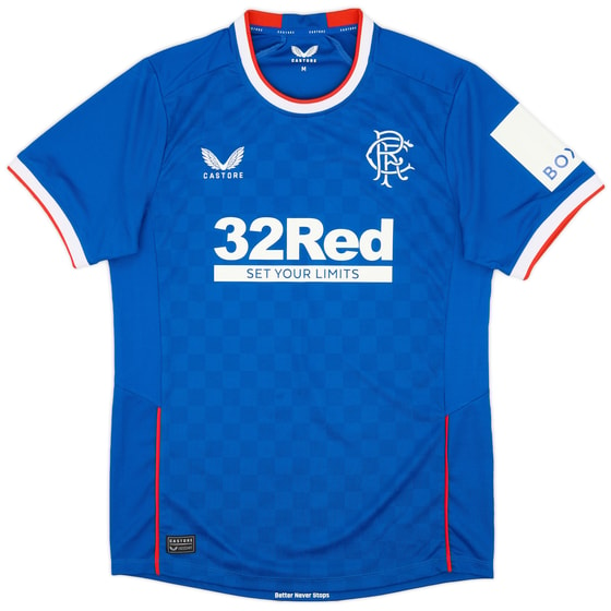 2022-23 Rangers Home Shirt - 9/10 - (M)