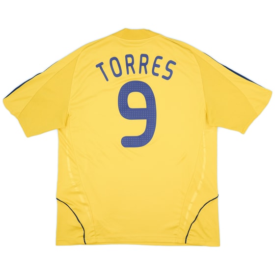 2008-10 Spain Away Shirt Torres #9 - 7/10 - (XL)