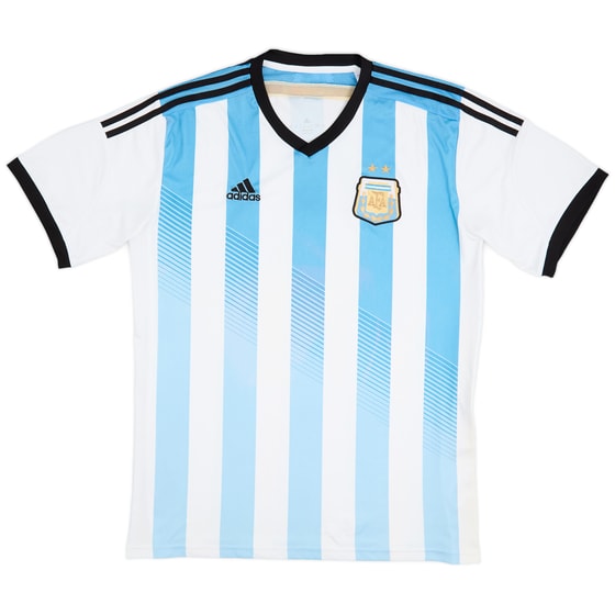 2013-15 Argentina Home Shirt - 5/10 - (XL)