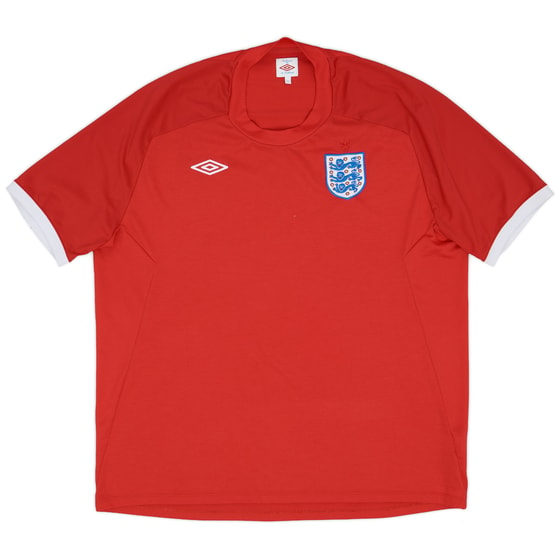 2010-11 England Away Shirt - 8/10 - (3XL)