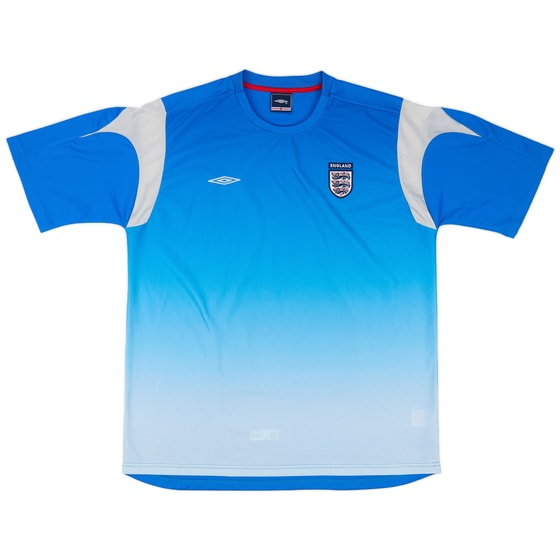 2004-06 England Umbro Training Shirt - 8/10 - (XL)