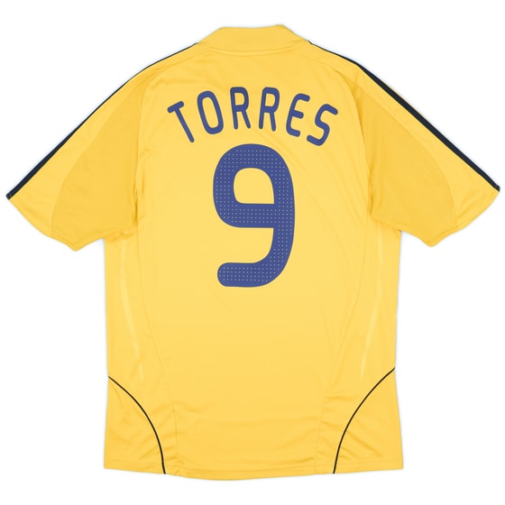 2008-10 Spain Away Shirt Torres #9 - 8/10 - (M)