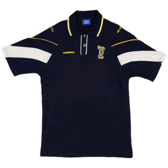 1996-97 Scotland Umbro Polo Shirt - 7/10 - (XL)