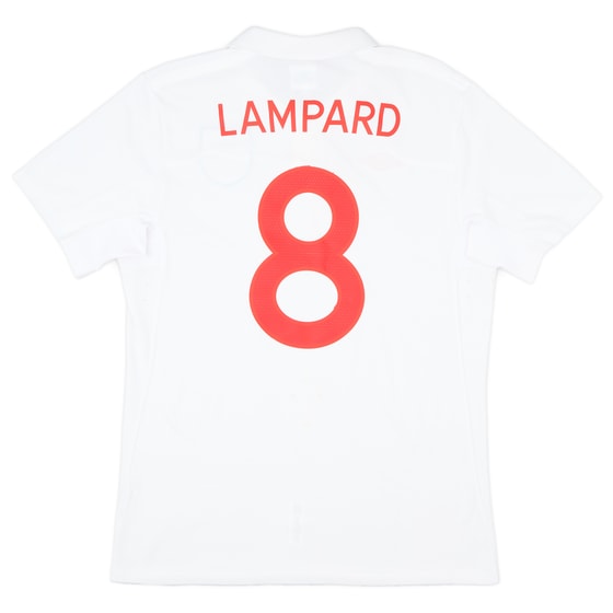 2009-10 England Home Shirt Lampard #8 - 8/10 - (M)
