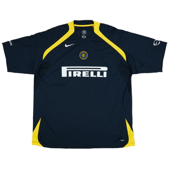 2005-06 Inter Milan Nike Training Shirt - 9/10 - (XXL)