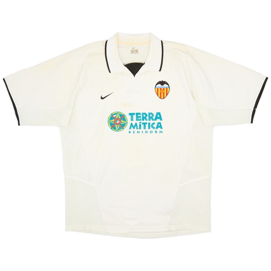 2002-03 Valencia Home Shirt - 4/10 - (XL)