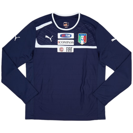 2012-13 Italy Puma Training L/S Shirt - 8/10 - (L)