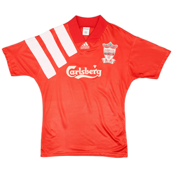 1992-93 Liverpool Centenary Home Shirt - 8/10 - (S)