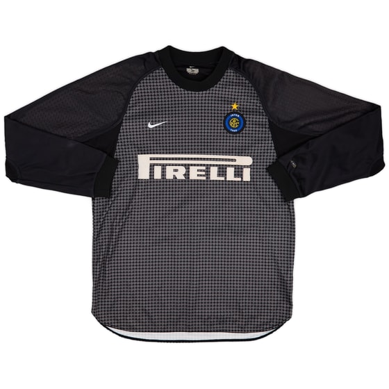 2000-01 Inter Milan GK Shirt - 8/10 - (M)
