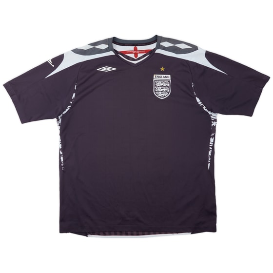 2007-09 England GK S/S Shirt - 5/10 - (XXL)