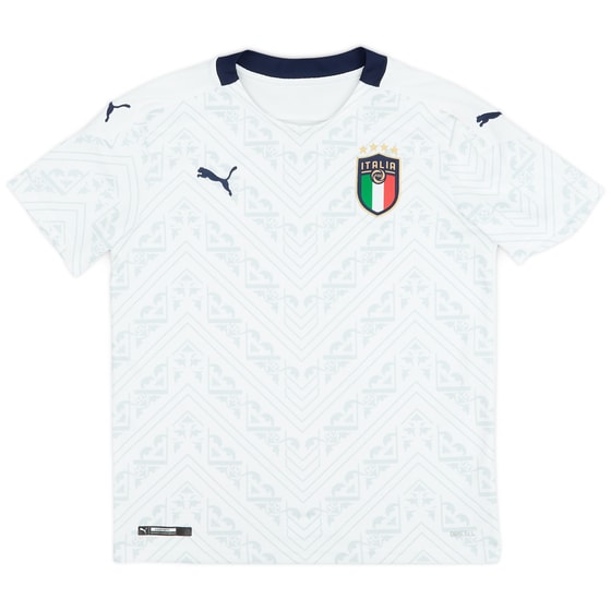 2020-21 Italy Away Shirt - 8/10 - (M.Boys)