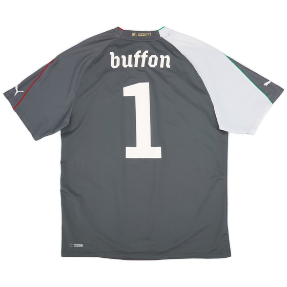2010-12 Italy GK Shirt Buffon #1 - 8/10 - (XL)