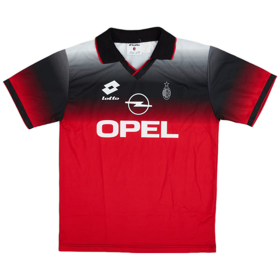 1995-96 AC Milan Lotto Training Shirt - 9/10 - (L)